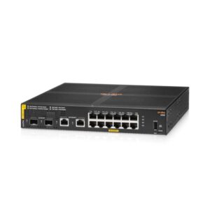 (JL679A) ARUBA SWITCH (สวิตช์) 6100 12G CL4 2SFP+ POE 139W Switch