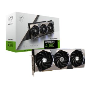MSI VGA GeForce RTX 4080 16GB SUPRIM X [MSI-RTX4080-16G-SUPRIM-X]