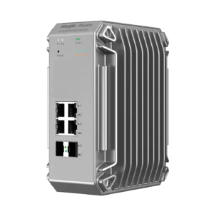 (RG-NIS3100-8GT4SFP-HP) RUIJIE SWITCH (สวิตช์) L2 Industrial Managed Switch, 8-Port RJ45 Gigabit PoE/PoE+, 4-Port SFP, 240W PoE Power budget