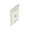 PANDUIT หน้ากากเต้ารับสายแลน 1 พอร์ต RJ45 Faceplate with lables Key Stone (NK1FIWY)