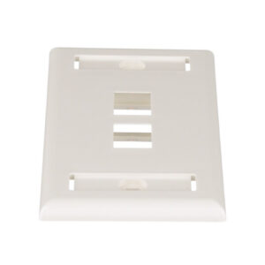PANDUIT หน้ากากเต้ารับสายแลน 2 พอร์ต RJ45 Faceplate with lables Key Stone (NK2FIWY)