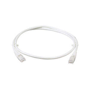 PANDUIT สาย LAN CAT6 Patch Cord 24AWG (1 M) สีขาว (NKU6PC1M)
