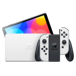 Nintendo Switch (OLED model) with White Joy-Con [NINTENDO-SWITCH-OLED-WHITE#]