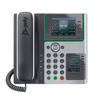 (82M90AA) Poly Edge E450 IP Phone and PoE-enabled