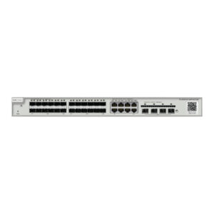 (RG-NBS5200-24SFP/8GT4XS) RUIJIE SWITCH (สวิตช์) 24-Port SFP L3 Managed 10G Switch, 24 SFP Slots, 8 Gigabit RJ45 Combo Ports,4 *10G SFP+ Slots,19-inch Rack-mountable Steel Case, Static Routing
