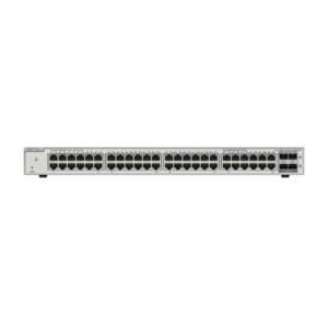 (RG-NBS5200-48GT4XS) RUIJIE SWITCH (สวิตช์) 48-Port L3 Managed 10G Switch, 48 Gigabit RJ45 Ports, 4 *10G SFP+ Slots,19-inch Rack-mountable Steel Case, Static Routing