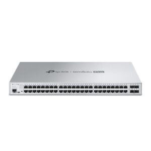 (S5500-48GP4F) Omada Pro 48-Port PoE+ Gigabit L2+ Managed Switch with 4 SFP Slots