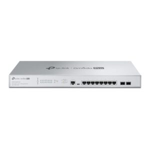 (S5500-8MHP2XF) Omada Pro 8-Port PoE+ 2.5GBase-T L2+ Managed Switch with 2 10GE SFP+ Slots