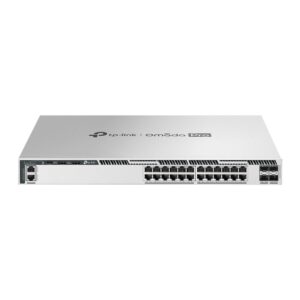 (S6500-24G4XF) Omada Pro 24-Port Gigabit Stackable L3 Managed Switch with 4 10G Slots
