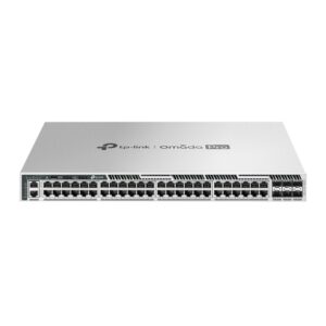 (S6500-48GP6XF) Omada Pro 48-Port Gigabit Stackable L3 Managed PoE+ Switch with 6 10G Slots