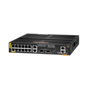 (R8Q72A) ARUBA SWITCH (สวิตช์) 6200F 12G Class4 PoE 2G/2SFP+ 139W Switch