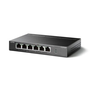 Switch-TPLink-TL-SF1006P-001.jpg (TL-SF1006P) TP-LINK SWITCH (สวิตช์) 6-Port 10/100 Mbps Desktop Switch with 4-Port PoE+