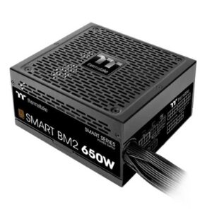 POWER SUPPLY THERMALTAKE SMART BM2 - 650W 80 PLUS BRONZE (BLACK) (ATX) [PS-SPD-0650MNFABE-1]