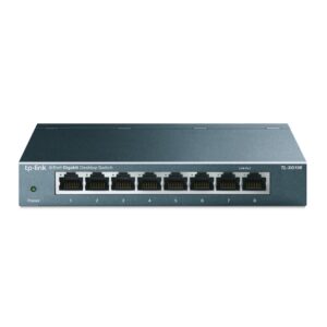 TL-SG108_UN_5.0_01_large_1590368970352i.jpg (TL-SG105) TP-LINK SWITCH (สวิตช์) 5-Port Gigabit Desktop Switch