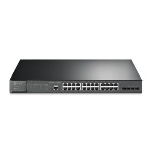 TL-SG3428MP_UN_1.0_01_large_1603785944578c.jpg (TL-SG2428P) TP-LINK SWITCH (สวิตช์) JetStream™ 28-Port Gigabit Smart Switch with 24-Port PoE+