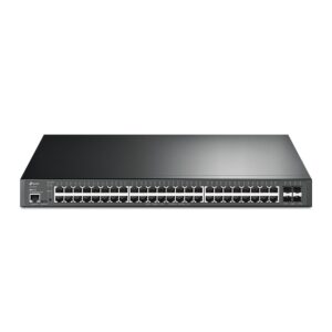 TL-SG3452XP_UN_1.0_F_large_20211223063015g.jpg (TL-SG3428XMP) TP-LINK SWITCH (สวิตช์) JetStream™ 24-Port Gigabit and 4-Port 10GE SFP+ L2+ Managed Switch with 24-Port PoE+