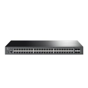(TL-SG3428XF) TP-LINK SWITCH (สวิตช์) JetStream™ 24-Port SFP L2+ Managed Switch with 4 10GE SFP+ Slots