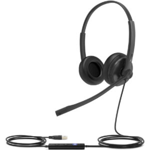 (UH34 Dual Teams) Yealink Headset Microsoft Certified Teams USB Wired Headset