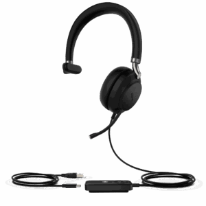 (UH38 Mono Teams-W/O BAT) Yealink Headset Microsoft Certified Teams USB Wired Headset