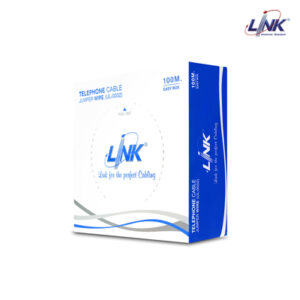 [UL-0002] Jumper Wire, White-Red (24 AWG) 2C Cable 100 M./Easy BoxR