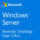 (DG7GMGF0D7HX) Windows Server 2022 Remote Desktop Services - 1 User CAL