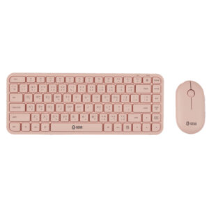 S-GEAR Wireless Mouse + Keyboard Super Thin MKM411 Pink (TH/EN) [MK-M411-PI]