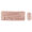 S-GEAR Wireless Mouse + Keyboard Super Thin MKM411 Pink (TH/EN) [MK-M411-PI]