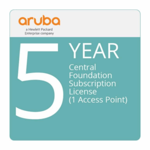 accessories-q9y60aae-41117032972501_1024x.png (Q9Y60AAE) ARUBA ACCESS POINT (ซอฟต์แวร์/บริการ) HPE Central AP Foundation 5-year Subscription E-STU