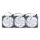 PHANTEKS M25-140 DRGB 3 x FAN BLACK : PH-F140M25_DRGB_PWM_BK01_3P