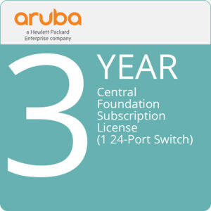 aruba_q9y74aae_3_year_central_foundation_subscription_1672839037_1743102.jpg (Q9Y59AAE) ARUBA ACCESS POINT (ซอฟต์แวร์/บริการ) HPE Central AP Foundation 3-year Subscription E-STU