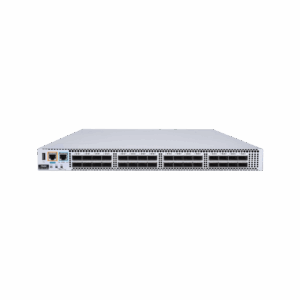 (RG-S6510-32CQ) RUIJIE SWITCH (สวิตช์) Provides 32 × 100G ports.
Two power supply module slots and five fan module slots.
The power module model is RG-PA550I-F, and the fan model is M1HFAN I-F.