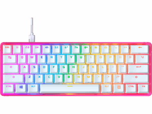 [572Y6AA#ABA] HyperX Alloy Origins 60 Pink - Mechanical Gaming Keyboard - HX Red
