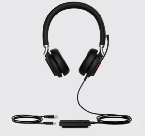 (UH38 Dual Teams-BAT) Yealink Headset Microsoft Certified Teams USB Wired Headset