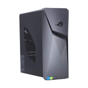 (G10CE-51140F552W) ASUS ROG STRIX G10CE GAMING  DESKTOP PC i5-11400F/16GB/512GB M.2 SSD/Geforce RTX 2060S 8GB DDR6/Win11 Home/Gray