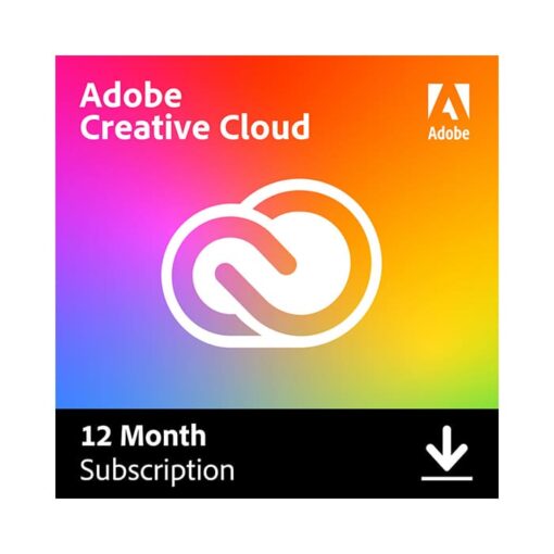 (65297751BA01A12) “Adobe” Creative Cloud for Teams All Apps (1 Year ...