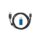Logitech G435 Lightspeed Gaming Wireless Headphone (Blue) [981-001063]