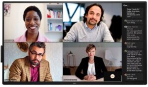 monitor-dell-4k-conference-p5525qc-snsp5525qc.jpg (SNSP5525QC) Monitor Dell 4K Conference P5525QC 54.64" IPS 16:9 1200:1 3840 x 2160 at 60 Hz