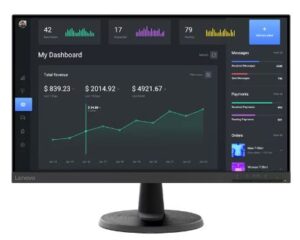 (67A2KAC6TH) Monitor Lenovo D24-40 23.8" VA 16:9 3000:1 1920x1080