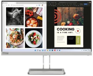 (67A8KAC3TH) Monitor Lenovo L24i-40 23.8" IPS 16:9 1300:1 FHD 1920 x 1080 @100Hz