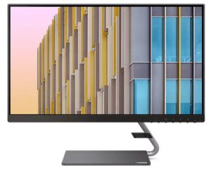 (66A8GAC6TH) Monitor Lenovo Q24h-10 23.8 WLED IPS (In-Plane Switching) 16:9 Typical 1000:1
Dynamic 3M:1 QHD (2560 x 1440) 75 Hz