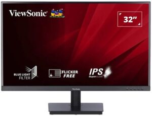 (VA3209-2K-MHD) Monitor Viewsonic 2K QHD VA3209-2K-MHD31.5" IPS Technology 16:9 1,200:1 (typ) 2560 x 1440 QHD (Quad HD)