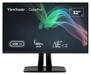 (VP3256-4K) Monitor ViewSonic ColorPro 4K VP3256-4K32" IPS Technology 16:9 1,000:1 (typ) 3840 x 2160 UHD