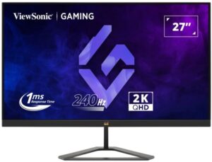(VX2758A-2K-PRO-3) Monitor Viewsonic Gaming 27" IPS 16:9 1,000:1 (typ) QHD 2560 x 1440 @240Hz