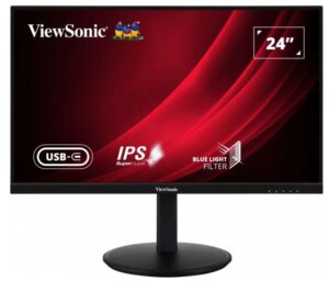 (VG2409-MHU) Monitor Viewsonic USB-C VG2409-MHU23.8" IPS Technology 16:9 1,000:1 (typ) 1920 x 1080 75Hz