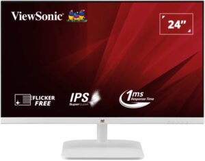 (VA2432-H-W) Monitor Viewsonic 23.8" IPS 16:9 1,000:1 (typ) FHD 1920 x 1080 @100 Hz