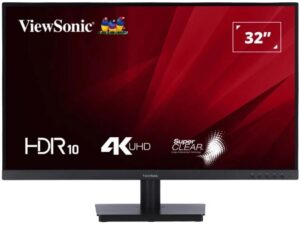 (VA3208-4K-MHD) Monitor Viewsonic 32" VA 16:9 3,000 : 1 UHD 3840 x 2160 @60Hz