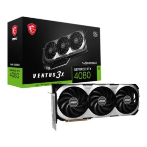 MSI VGA GEFORCE RTX 4080 VENTUS 3X 16G OC [MSI-RTX4080-16G-OC]
