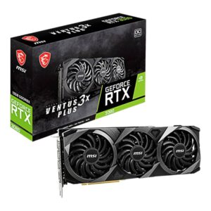 MSI VGA GEFORCE RTX3080 VENTUS 3X PLUS 12G OC LHR [MSI-RTX3080-VENTUS3X-PLUS-12G]