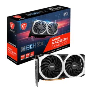 MSI VGA RADEON RX6600XT MECH 2X 8GB OC [MSI-RX6600XT-OC]