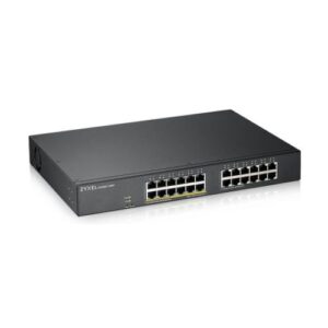 network-switch-zyxel-l2-smart-managed-gs1900-24ep.jpg (GS1900-24EP) ZYXEL SWITCH (สวิตซ์) รุ่น GS1900-16 และ GS1900-24E มาพร้อม ชุด Rack Mount Kit เพื่อติดตั้งบน Rack 19" ได้